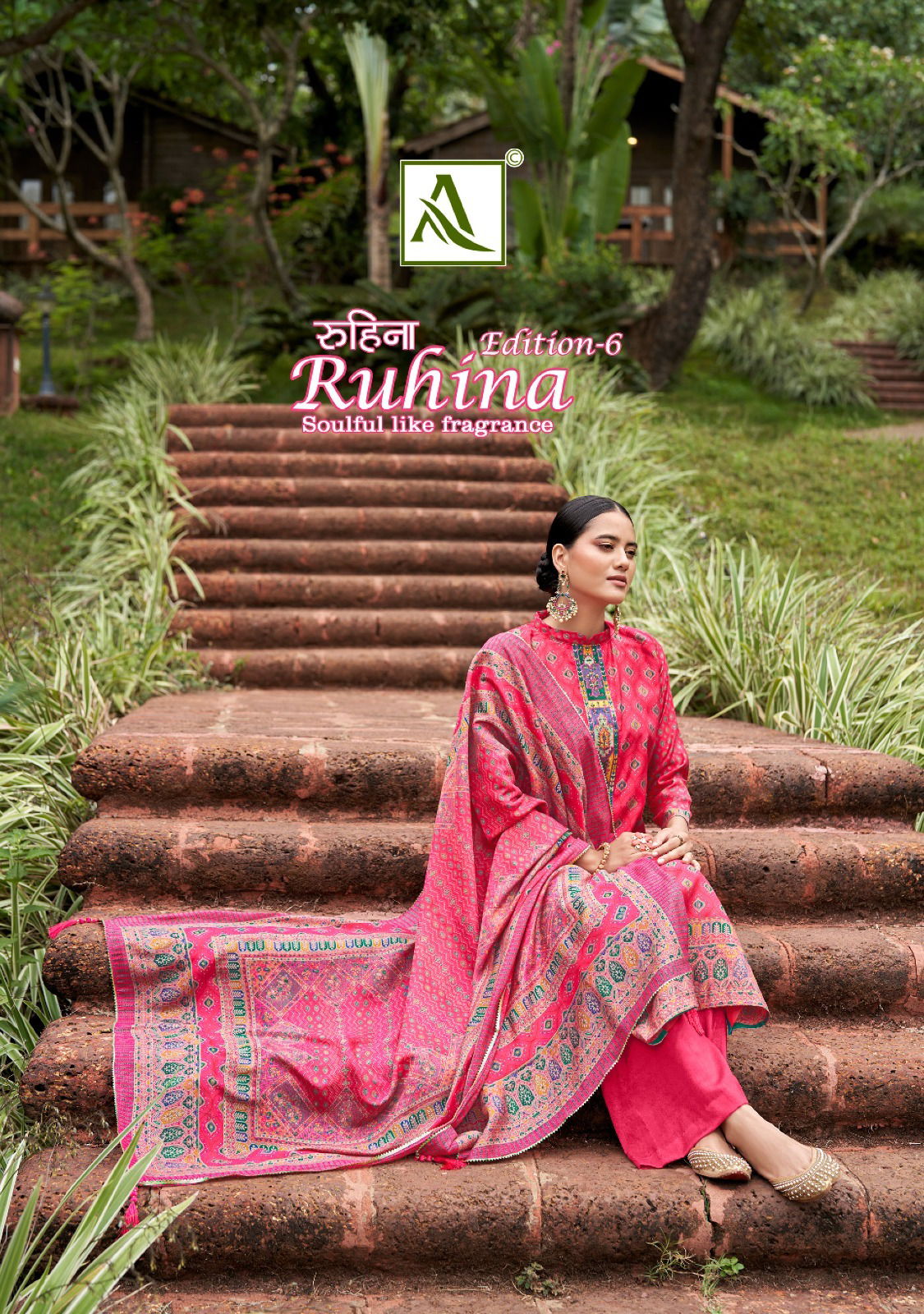 Ruhina Edition 6 By Alok Printed Dress Material Catalog